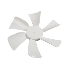 A8702 Pala della ventola con foro a D per lucernario da 6 pollici per camper (bianco)