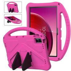 Per Lenovo Tab M10 5G 2023 Custodia tablet antiurto EVA con supporto (rosa rossa)