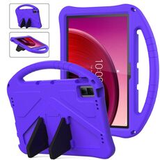 Per Lenovo Tab M10 5G 2023 Custodia tablet antiurto EVA con supporto (viola)