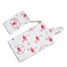 Sciarpa per la privacy della mamma, baldacchino per l'allattamento al seno, grembiule per l'allattamento al seno, stile: Flamingo