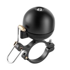 Campanello in rame puro per mini mountain bike, colore: base in metallo nero