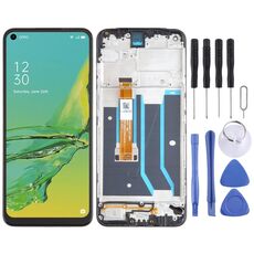 Per OPPO A32 4G OEM LCD Screen Digitizer assemblaggio completo con cornice
