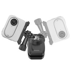 Sunnylife Supporto per fotocamera girevole con rotazione di 360 gradi Clip per zaino con aspirazione magnetica (Nero)