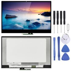 Per Lenovo ideaPad C340-14IWL FHD LCD Screen Digitizer assemblaggio completo con cornice