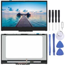 Per Lenovo Yoga 730-15IKB UHD LCD Screen Digitizer assemblaggio completo con cornice