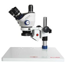 Microscopio stereo con zoom Kaisi TX-350E Ver1.2 7X-50X con base grande