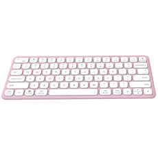 Tastiera e mouse wireless dual mode portatili B087 2.4G a 78 tasti, stile: tastiera rosa