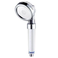 Filtro dell'acqua Soffione doccia Home PP Filtro in cotone Booster Palmare Lotus Flush, Colore: trasparente