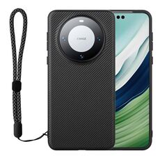Per Huawei Mate 60 Pro / 60 Pro+ ViLi Serie TC Custodia per telefono con texture in fibra di carbonio Kevlar (Nero)