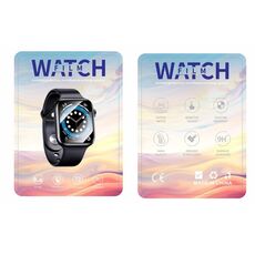 Scatola di imballaggio trasparente in PVC da 100 pezzi / pacco per bagagli, per pellicola per lenti della cassa dell'orologio, specifiche: 10