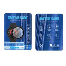 Scatola di imballaggio trasparente in PVC da 100 pezzi / pacco per bagagli, per pellicola per lenti della cassa dell'orologio, specifiche: 19