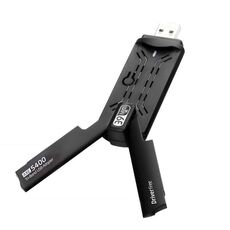AX5400M 2.4G/5G/6G WIFI 6E Standard USB 3.0 Scheda di rete Ricevitore trasmettitore WIFI (Nero)