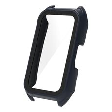 Per Keep Band B4 Custodia per orologio in pellicola temperata integrata per PC (blu inchiostro)
