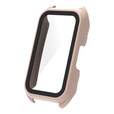 Per Keep Band B4 Custodia per orologio in pellicola temperata integrata per PC (rosa)