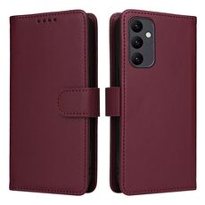 Per Samsung Galaxy A24 4G / A25 5G BETOPNICE BN-005 Custodia per telefono in pelle staccabile 2 in 1 (vino rosso)