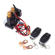 Interruttore rotativo del relè del telecomando della batteria per auto 24 V 500 A, stile: con 2 telecomandi