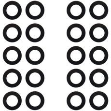 Obiettivo fotocamera posteriore da 10 pezzi per Samsung Galaxy A04E