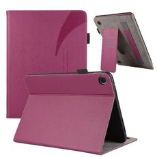 Per Realme Pad 10.4 Custodia per tablet in pelle con texture Litchi (viola)