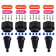 1 Set Per Audi A7 3.0T 2016 Auto Bobina di Accensione Connettore Kit di Riparazione 1J0998724