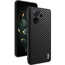 Per Xiaomi Redmi K60 Ultra 5G IMAK LX-5 Serie Custodia protettiva antiurto per PC + PU + TPU (struttura in fibra di carbonio)