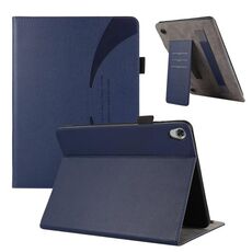 Per Lenovo Tab M10 2nd TB-X306F Custodia per tablet in pelle con texture litchi (blu scuro)