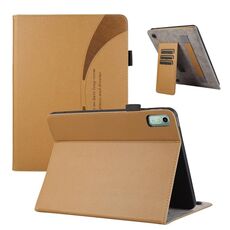 Custodia per tablet in pelle con ventosa per Lenovo Pad Pro 11.5 2023 (marrone)