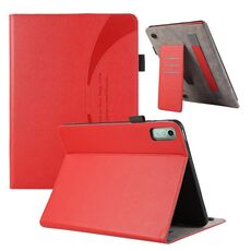 Custodia per tablet in pelle con ventosa per Lenovo Pad Pro 11.5 2023 (rosso)