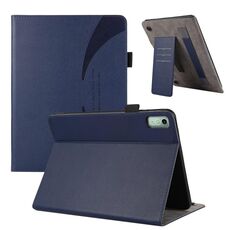 Custodia per tablet in pelle con ventosa per Lenovo Pad Pro 11.5 2023 (blu scuro)