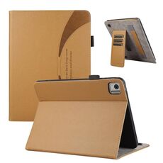 Per Nokia T21 10.4 2022 Custodia per tablet in pelle con texture litchi (marrone)