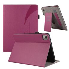 Custodia per tablet in pelle con ventosa per Nokia T21 10.4 2022 (viola)