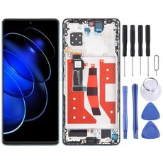 Per Honor 80 GT Schermo LCD originale digitalizzatore assemblaggio completo con cornice (verde)
