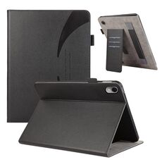 Custodia per tablet in pelle con ventosa per Huawei MatePad 11 2023 (nero)