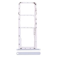 Per Nokia G10 SIM originale + SIM + vassoio scheda Micro SD (Argento)