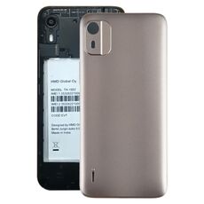 Per Nokia C12 Cover posteriore batteria originale (marrone)