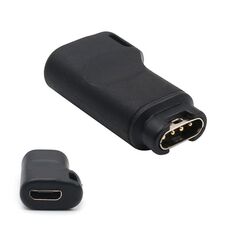 Guarda gli accessori intelligenti per la testina di ricarica con adattatore micro USB per Garmin Fenix 5 / 5x / 5s / 6 / 6X / 6S Pro / Venu
