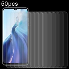 Per OUKITEL C36 Pellicola in vetro temperato 50 pezzi 0,26 mm 9H 2,5D