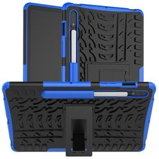 Custodia in TPU con texture per pneumatici Samsung Galaxy Tab S9 + custodia per tablet PC (blu)