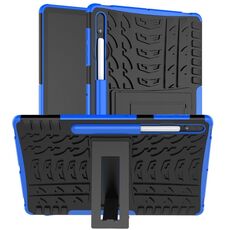 Per Samsung Galaxy Tab S9+ Custodia in TPU con texture pneumatici + tablet PC (blu)