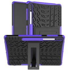 Per Samsung Galaxy Tab S9+ Custodia in TPU con texture pneumatici + tablet PC (viola)