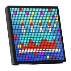 ID32 Pubblicità Desktop Sveglia dinamica Pixel Schermo Display IDM Art Schermo cartoon in stile cyberpunk