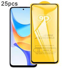 Per Honor Play 50 Plus 25 pezzi 9D Pellicola in vetro temperato per schermo completamente colla