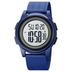 SKMEI 1895 Orologio da polso digitale luminoso impermeabile da uomo multifunzionale da esterno 50M (blu)