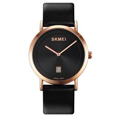 SKMEI 1907 Orologio da polso digitale al quarzo moda multifunzionale da uomo impermeabile 30M (oro rosa)