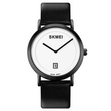SKMEI 1907 Orologio da polso digitale al quarzo moda impermeabile multifunzionale da uomo 30M (nero bianco)