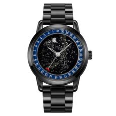 SKMEI 2116 Orologio al quarzo casual moda impermeabile da uomo multifunzionale 30M (acciaio blu)