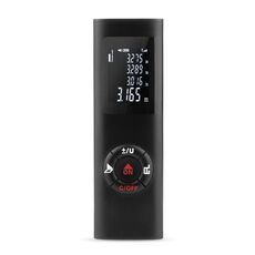 Mini misuratore di distanza laser JQ-60 Telemetro laser portatile digitale ricaricabile da 60 m (nero)