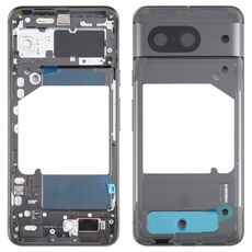 Piastra con cornice LCD per alloggiamento anteriore originale per Google Pixel 8 (nero)