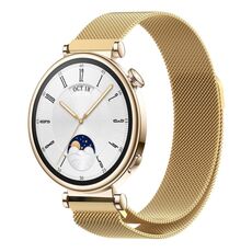 Per Huawei Watch GT4 41mm cinturino in maglia di acciaio magnetico Milano (oro)