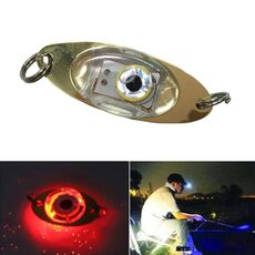 Esca per pesci in metallo incandescente con esca subacquea a LED da 10G (rosso)