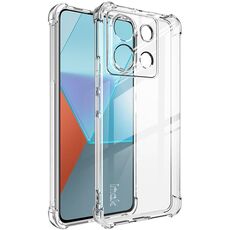 Per Xiaomi Redmi Note 13 Pro imak Custodia per telefono in TPU antiurto con airbag (trasparente)